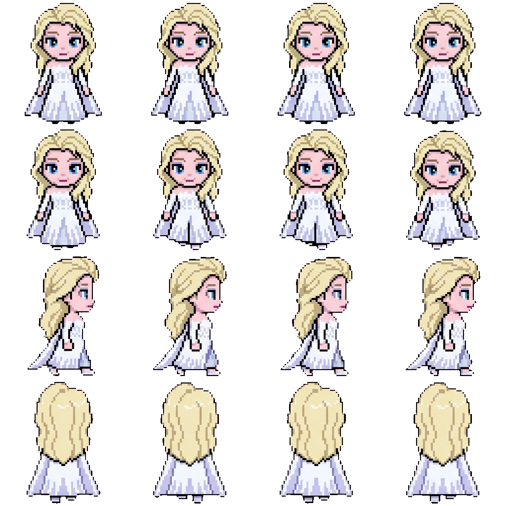 Elsa movement sprite