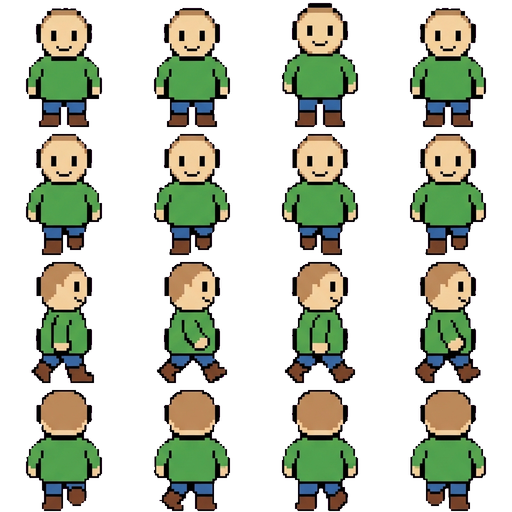 Player movement sprite