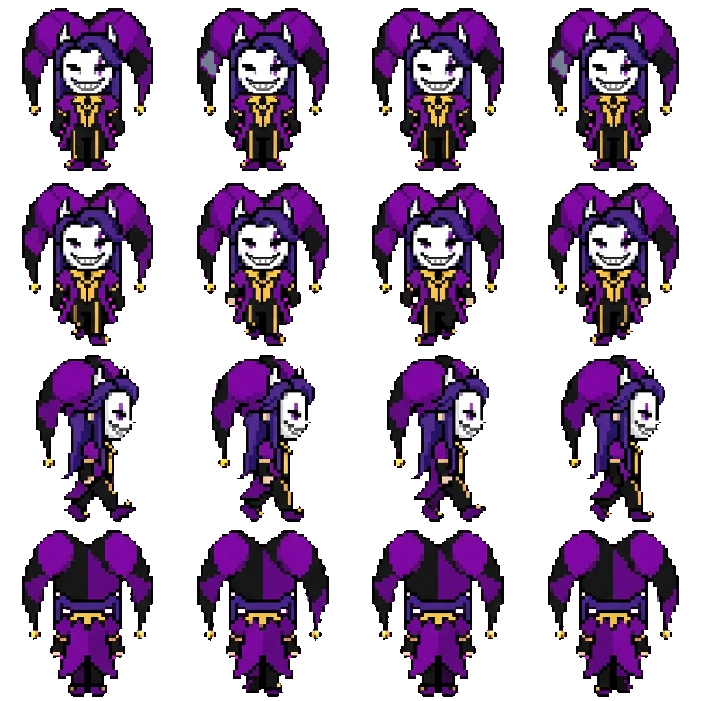 Jester movement sprite