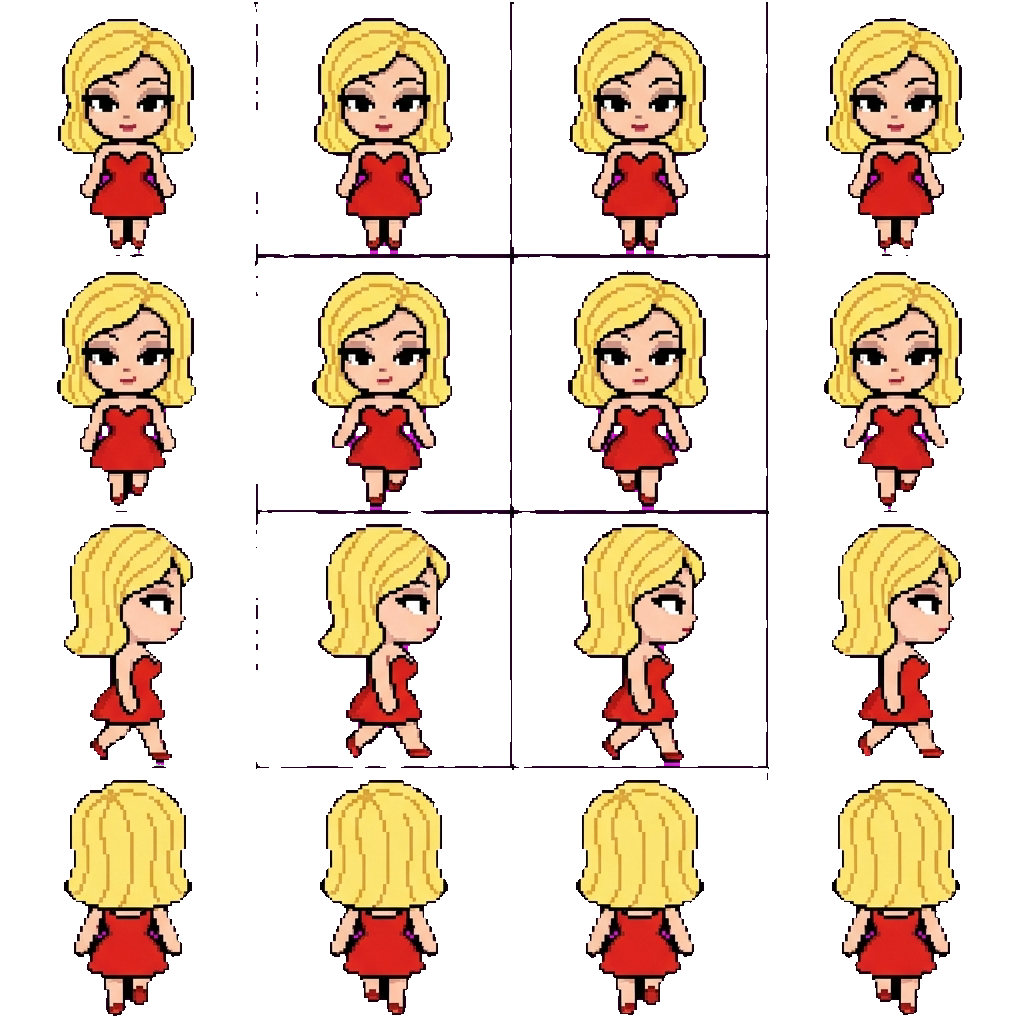 Emily 2 movement sprite