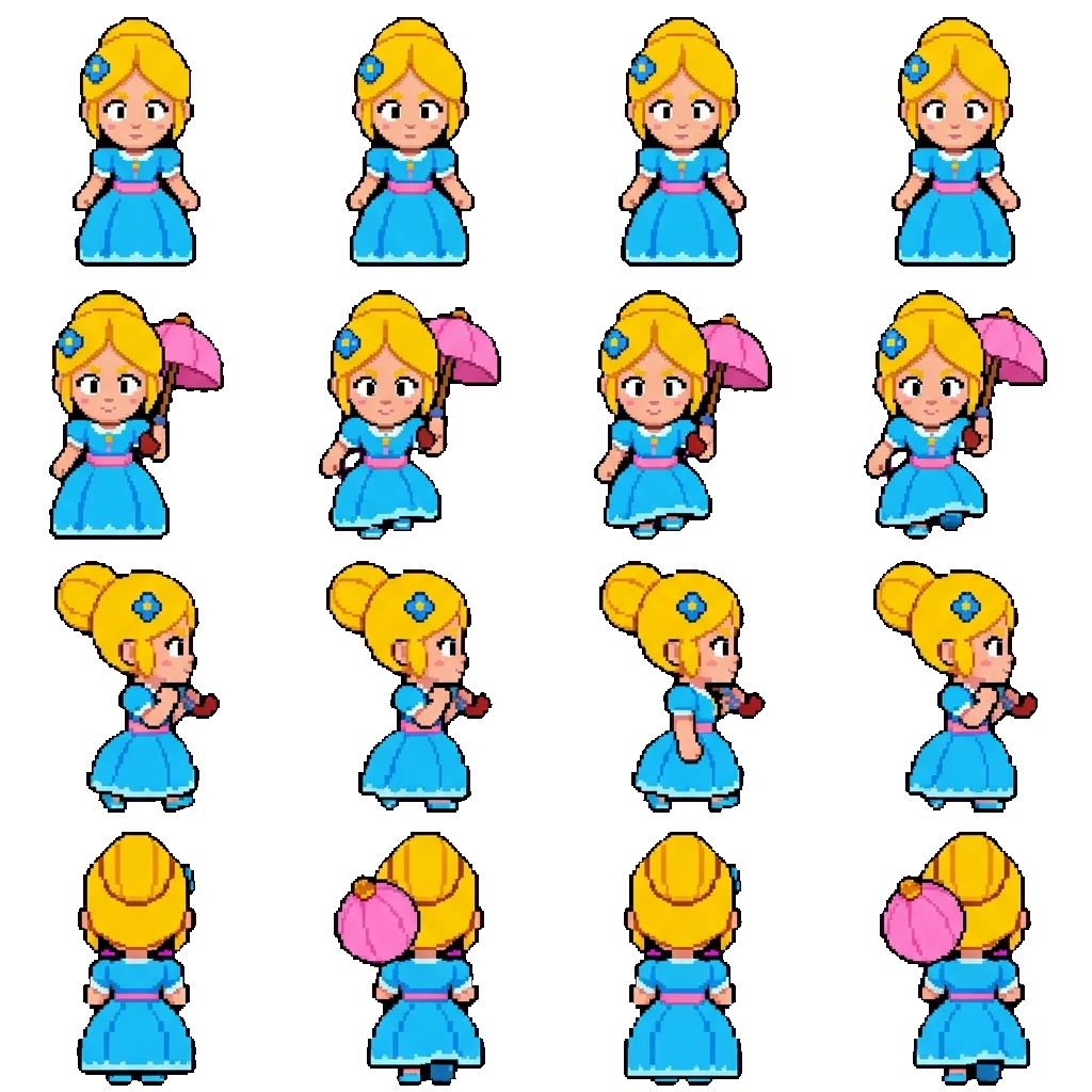 Piper movement sprite