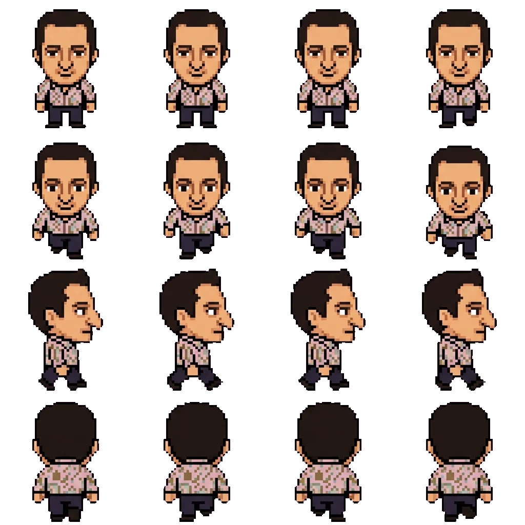 Майкл movement sprite