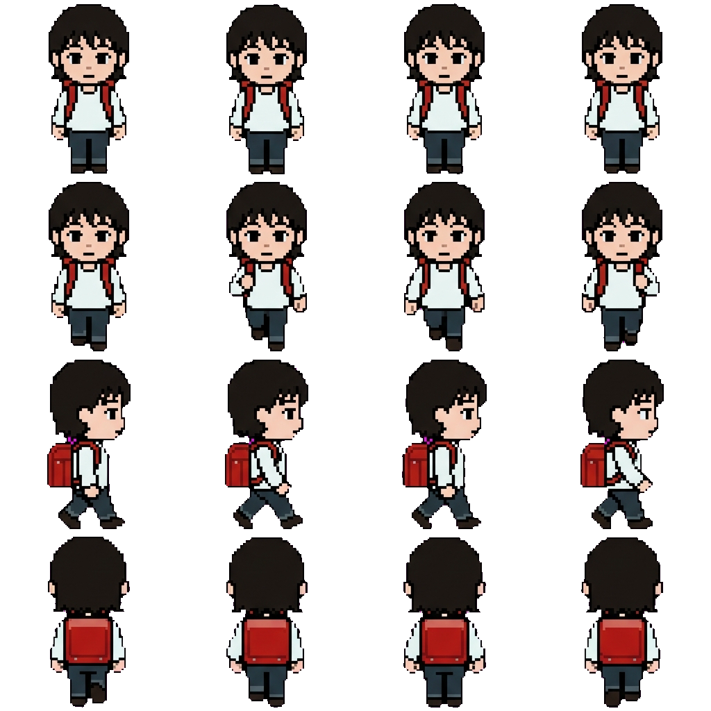 Fujino movement sprite