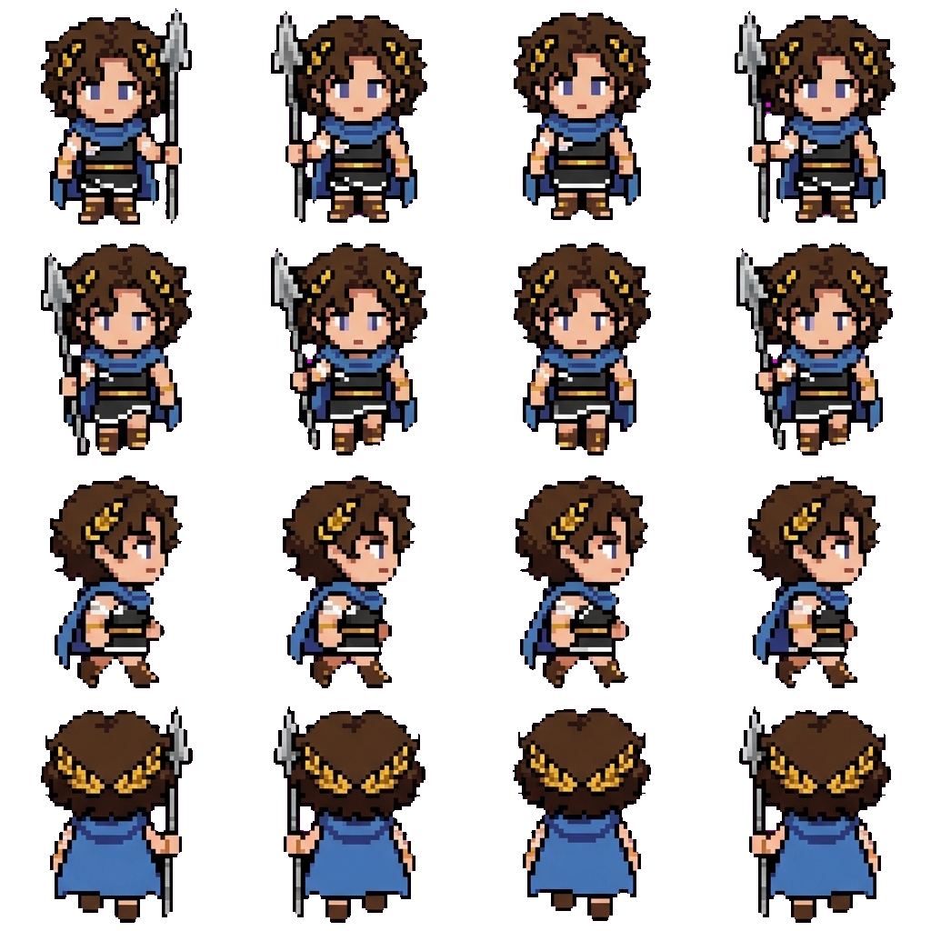 Telemachus movement sprite