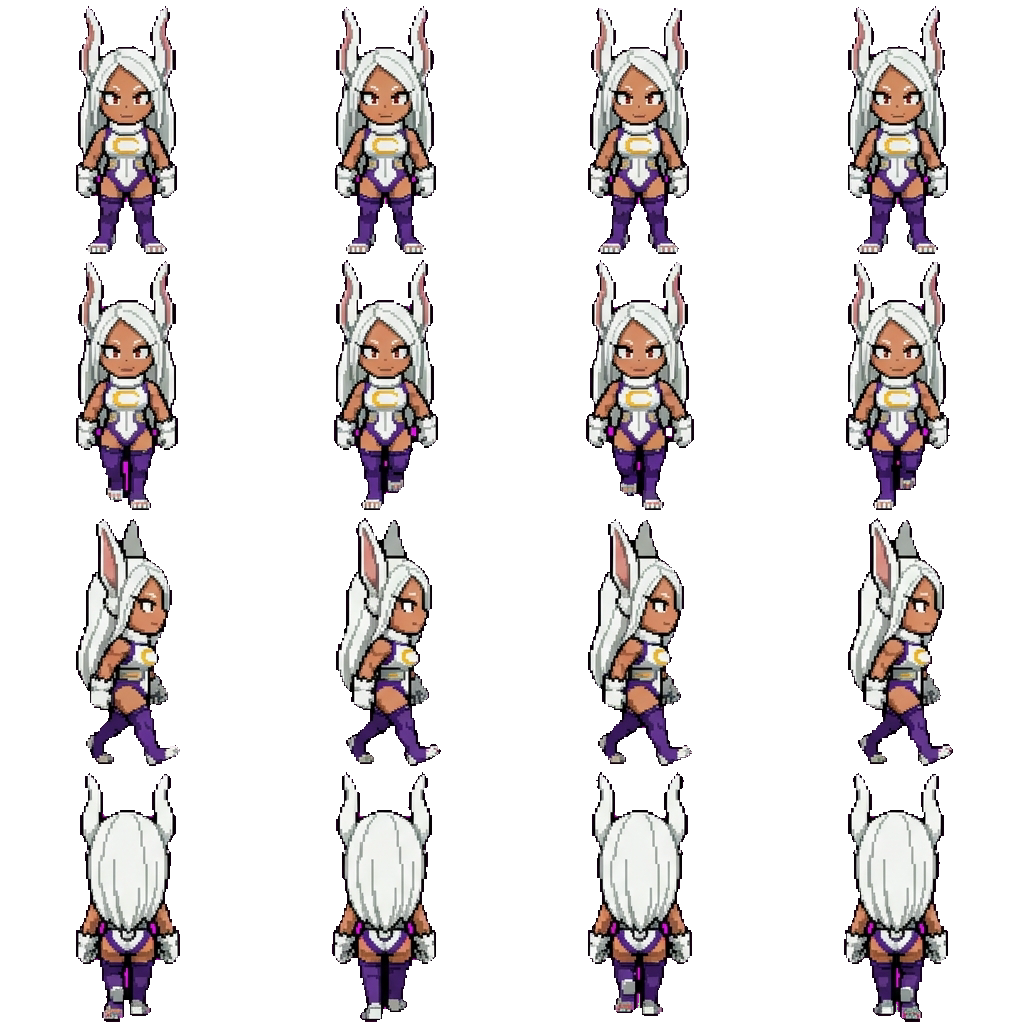 Mirko movement sprite