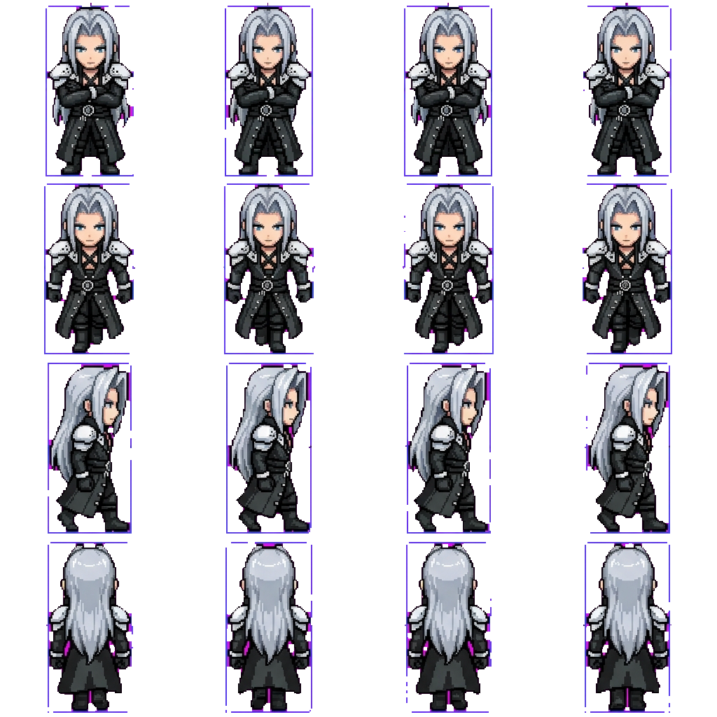 Sephiroth movement sprite