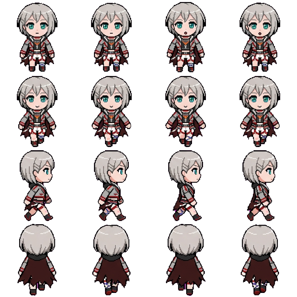 Moca movement sprite