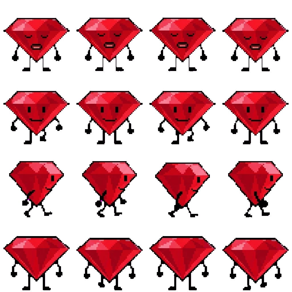 Ruby movement sprite