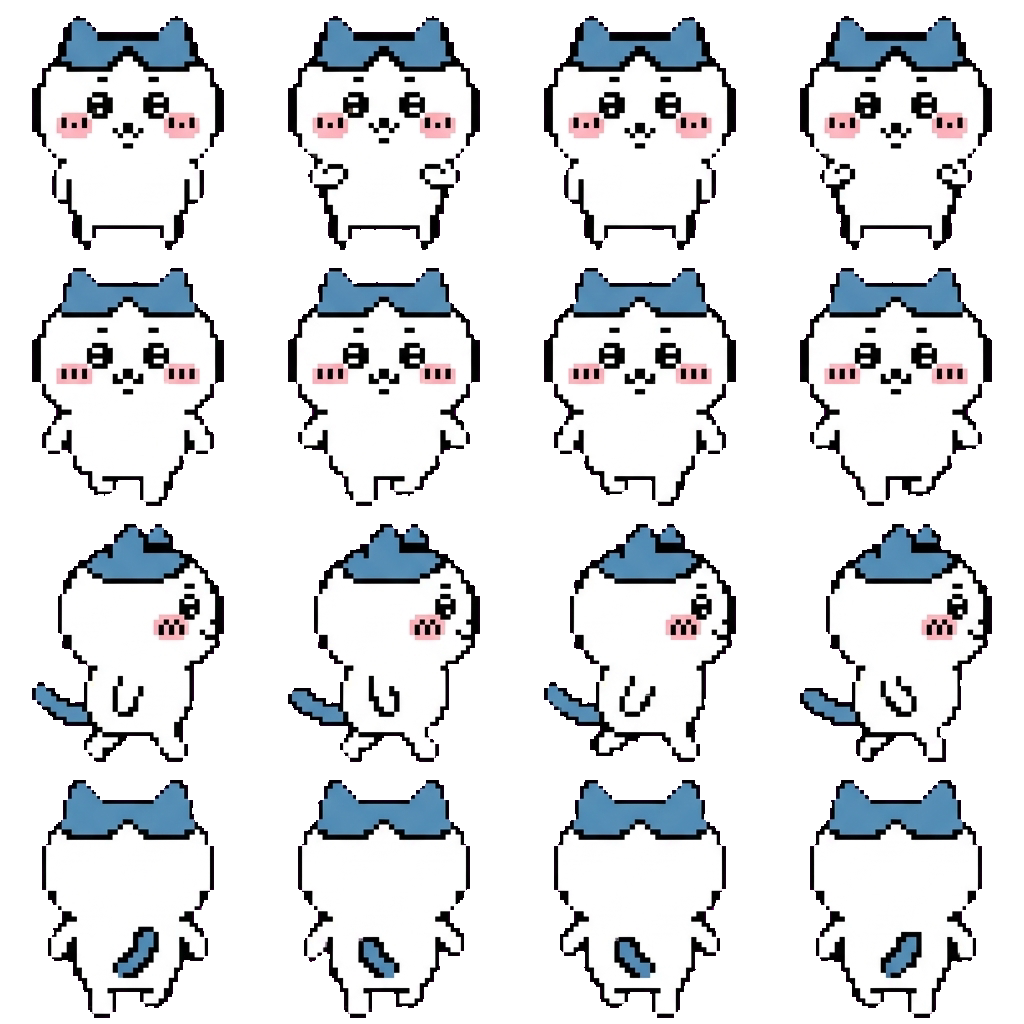 Hachiware movement sprite