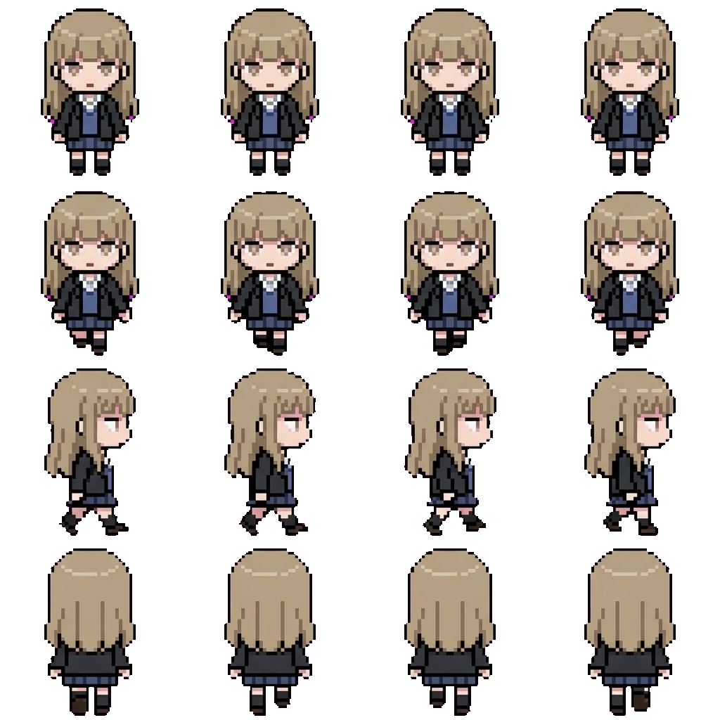 Hina movement sprite