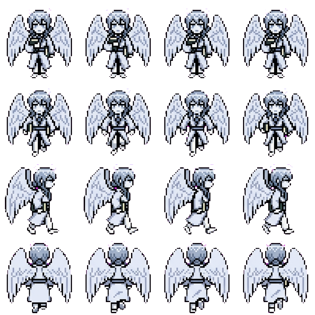 라지엘 movement sprite
