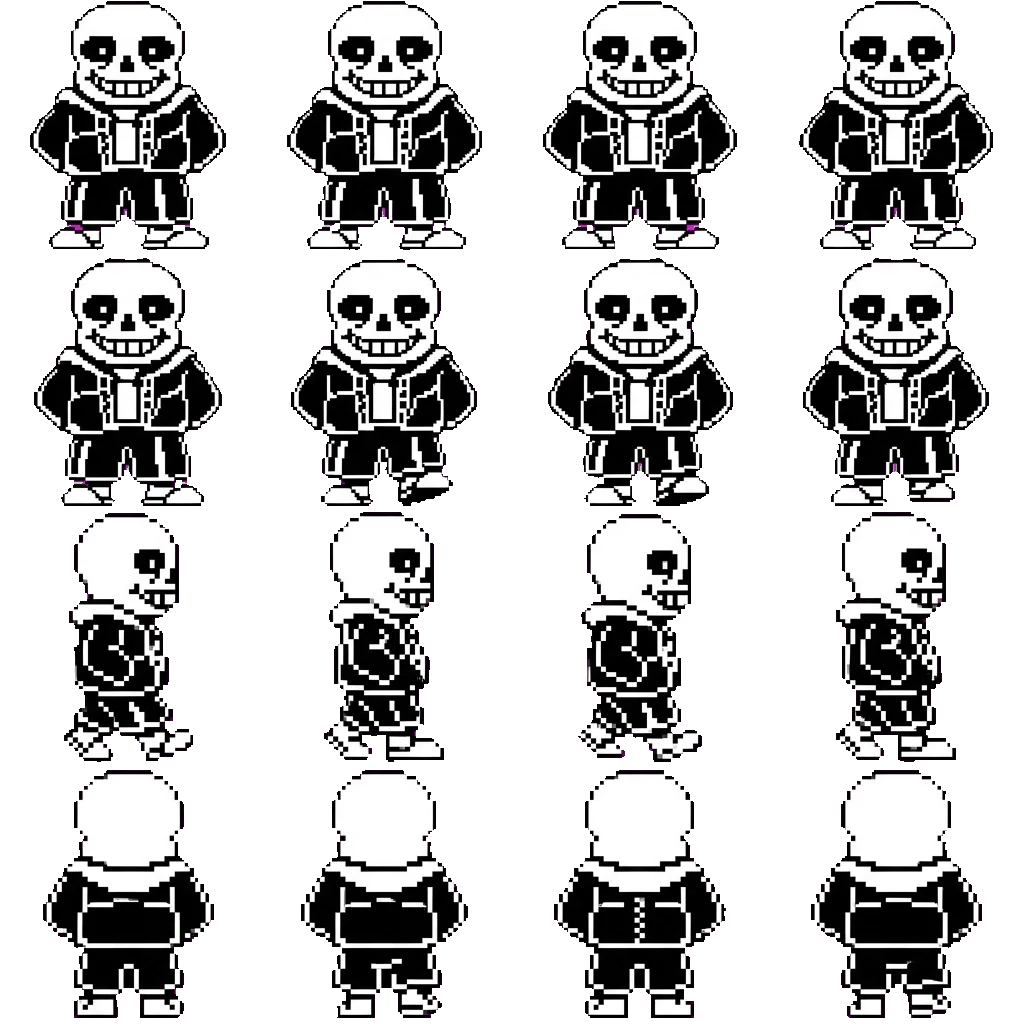 Sans movement sprite