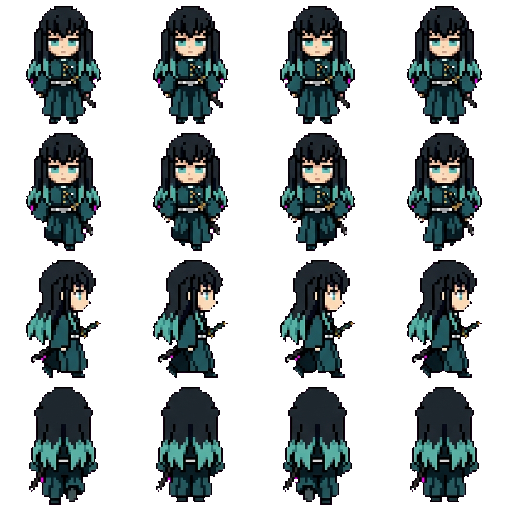 Muichiro movement sprite