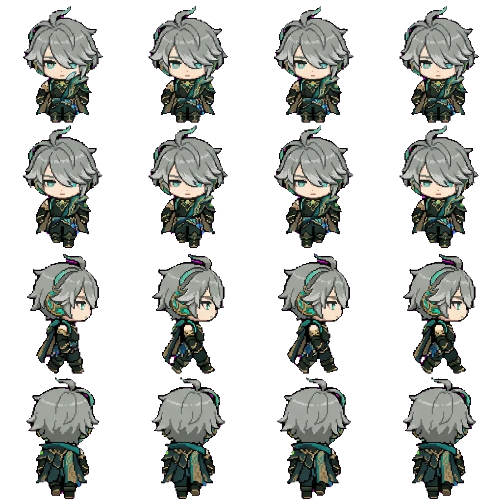 Alhaitham movement sprite