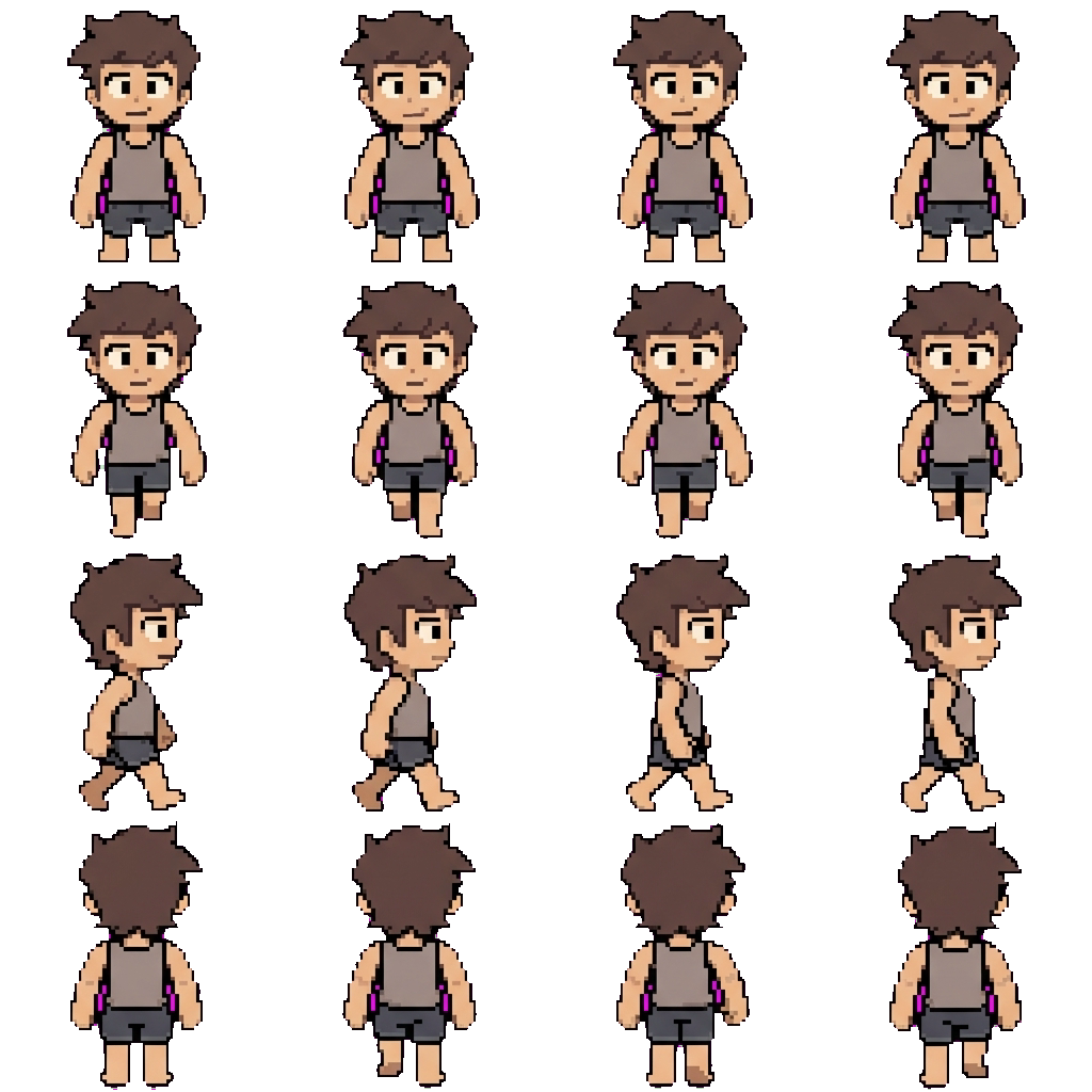 Michael movement sprite