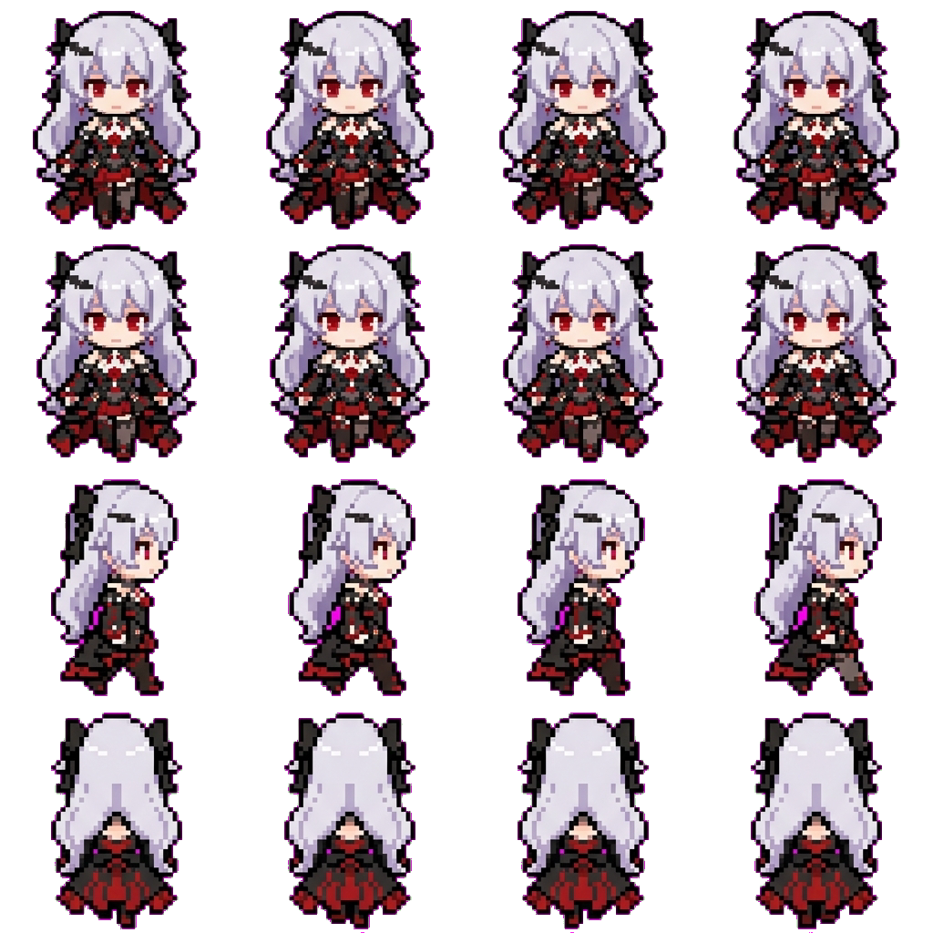 Ophelia movement sprite