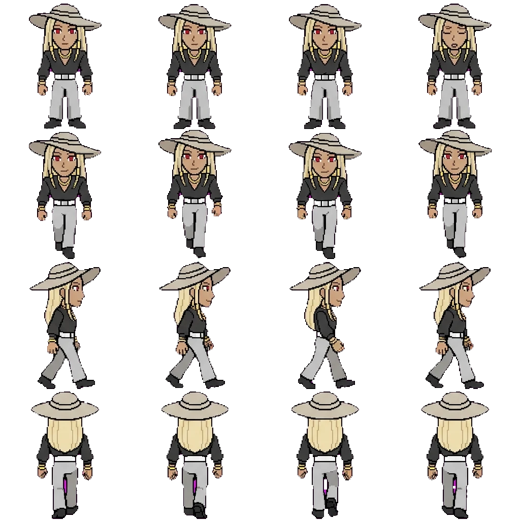 Saturn movement sprite