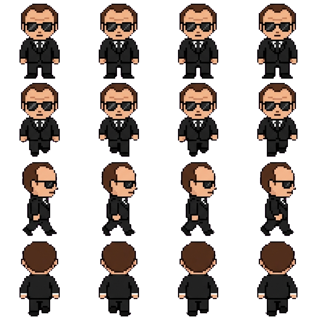 Mr. Smith movement sprite