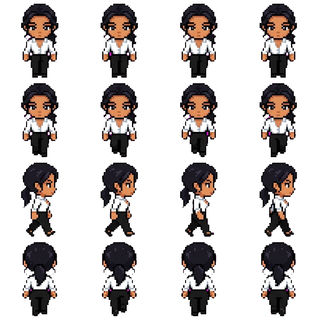 Isa Rodriguez movement sprite