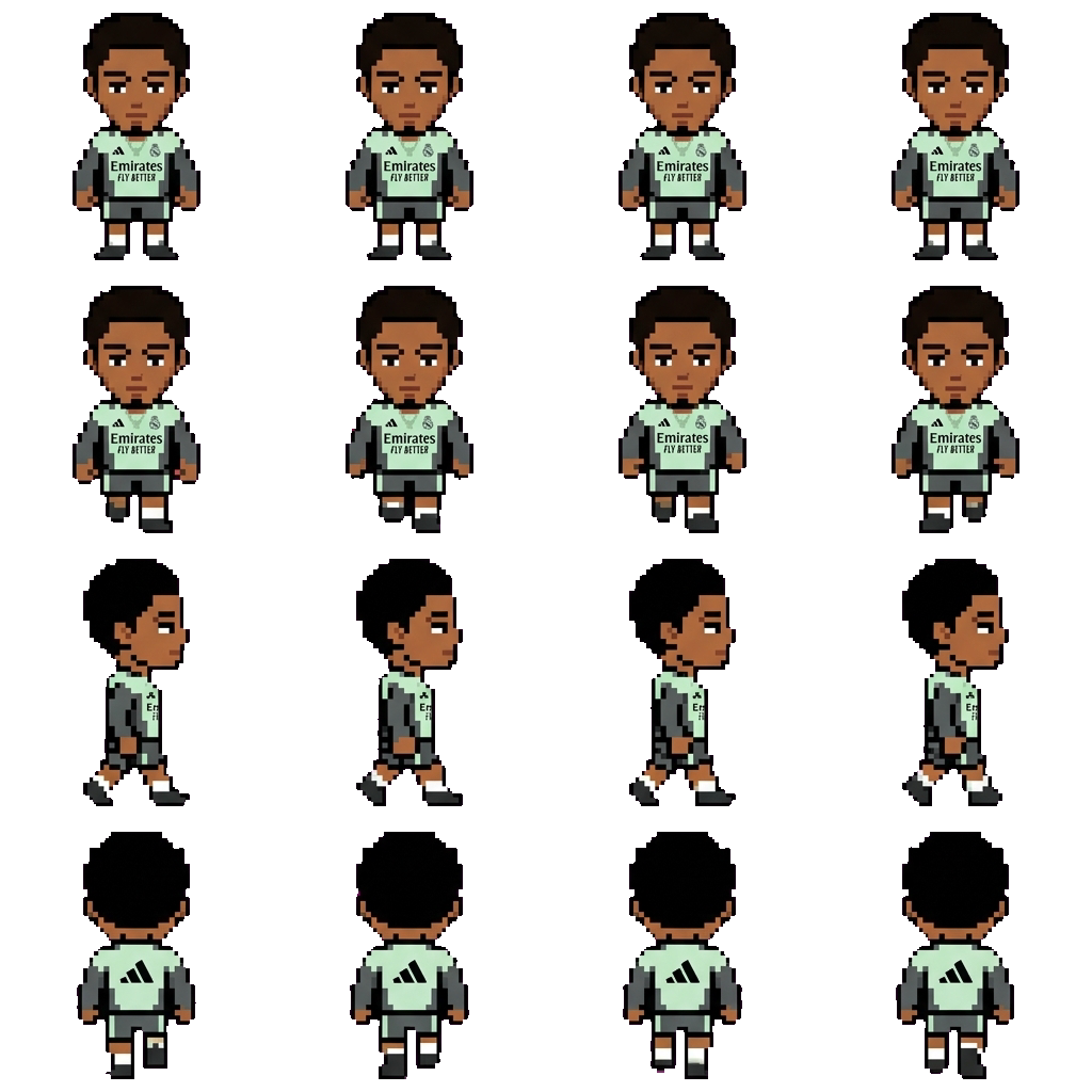 Jude Bellingham movement sprite