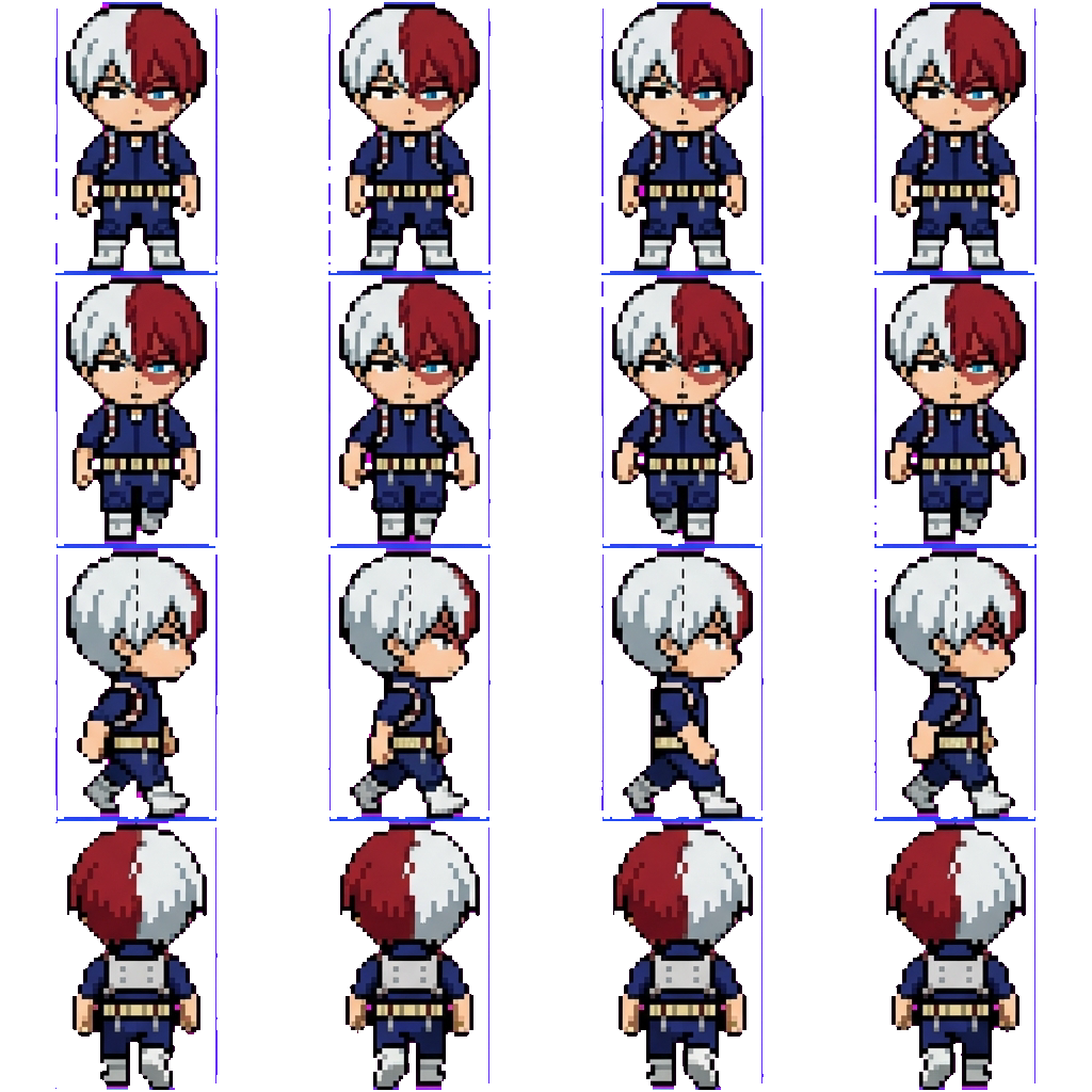 Todoroki movement sprite