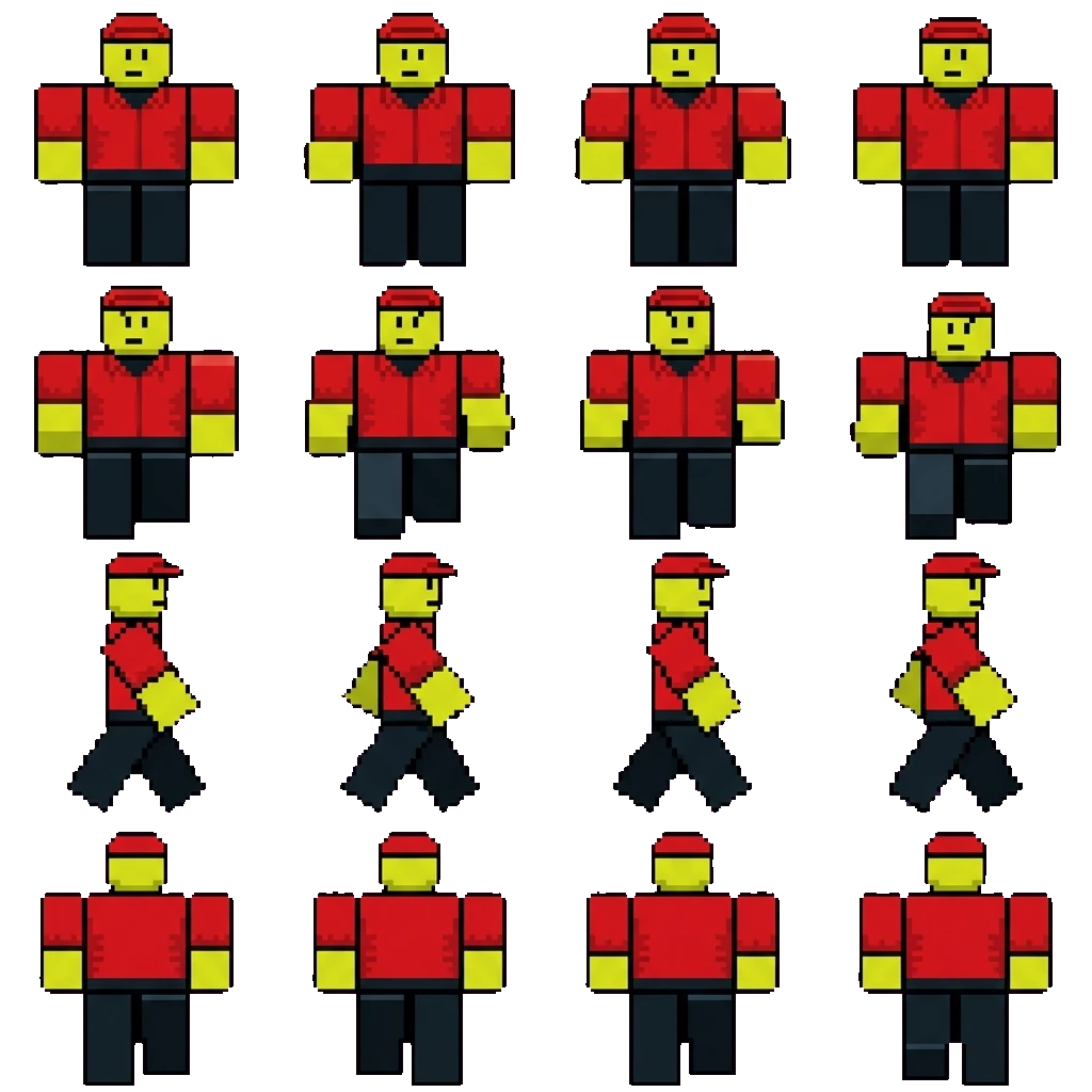 Elliot movement sprite