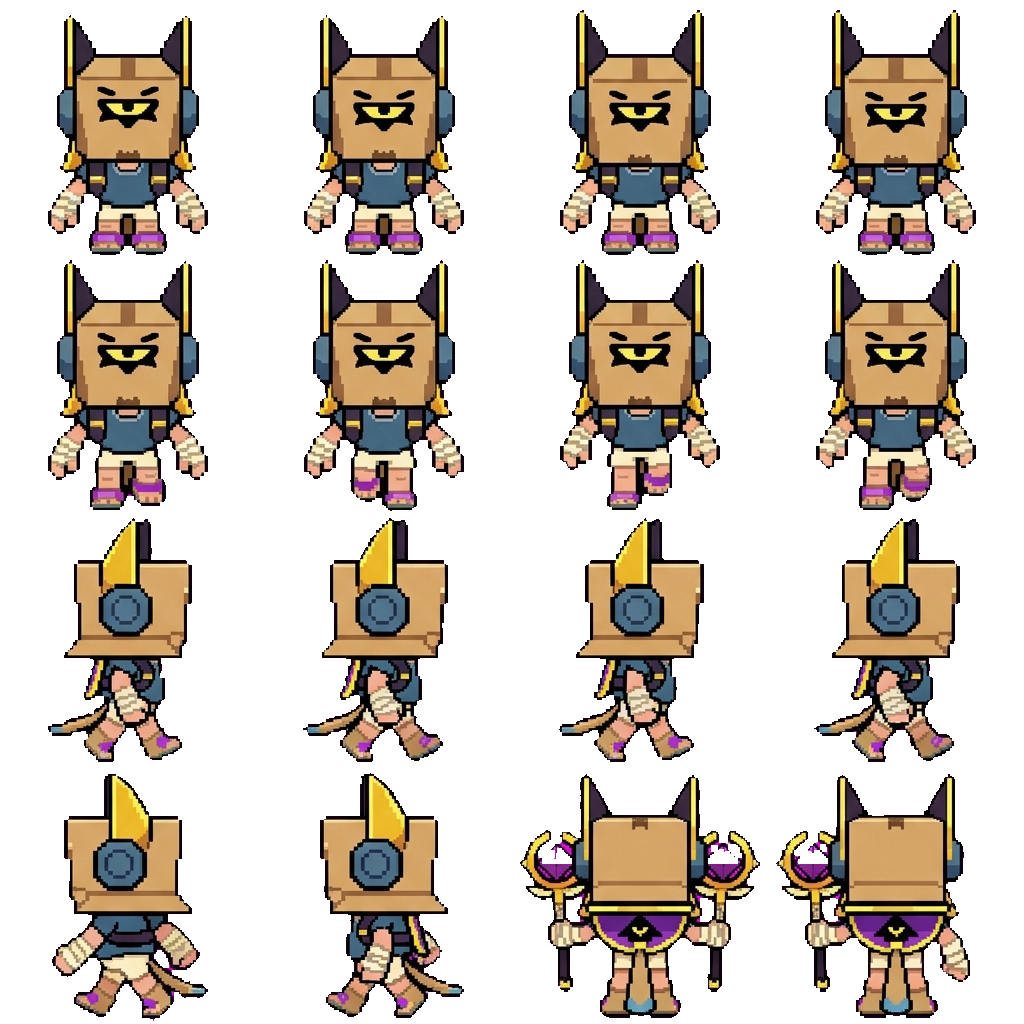 Finx movement sprite