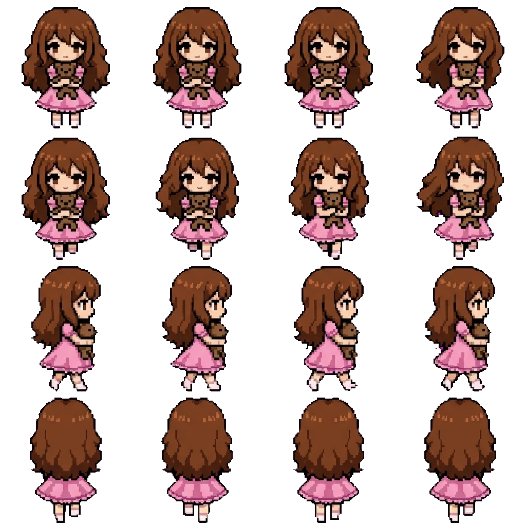 Sally movement sprite