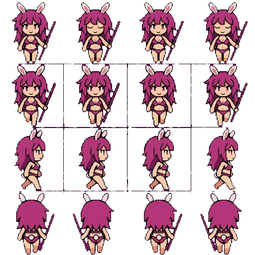 Katy movement sprite