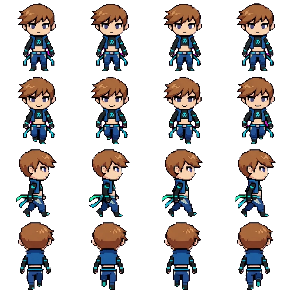 Jon movement sprite