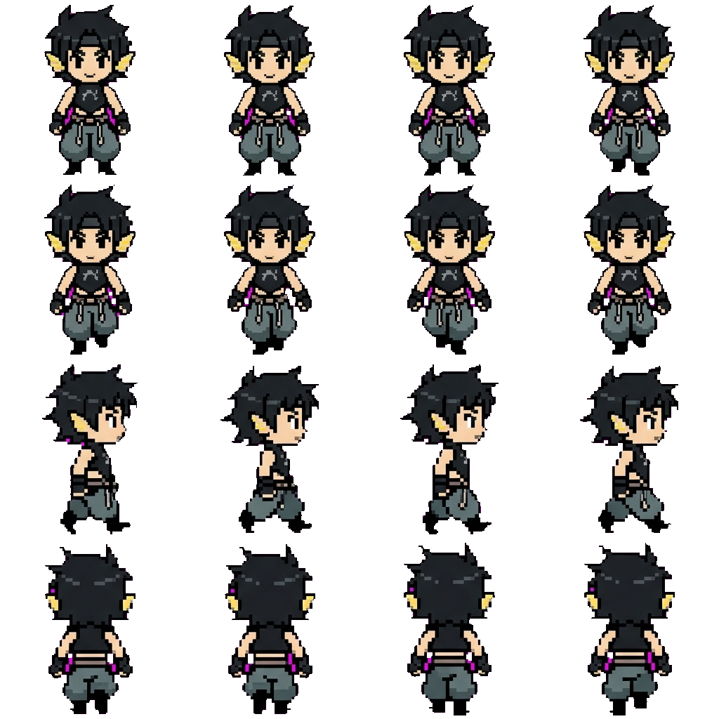 Two Time movement sprite