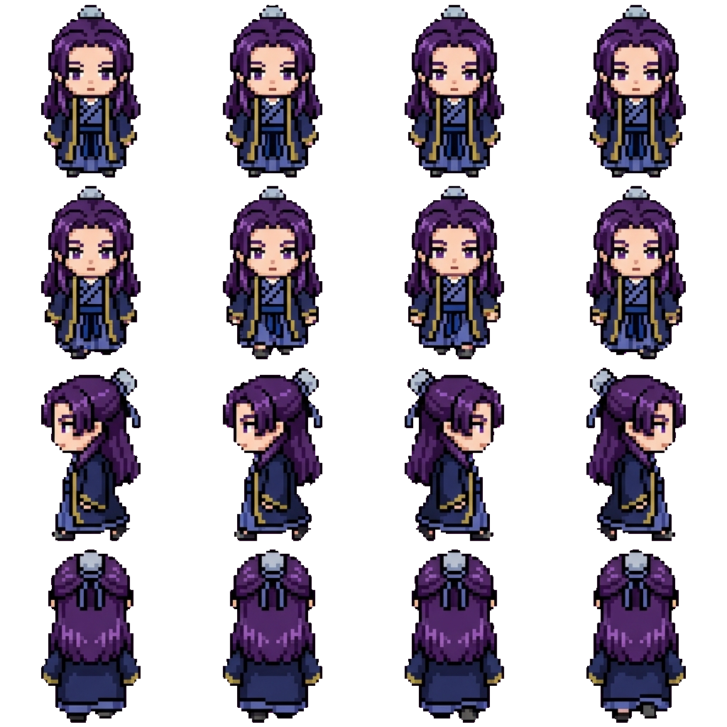 Jinshi movement sprite