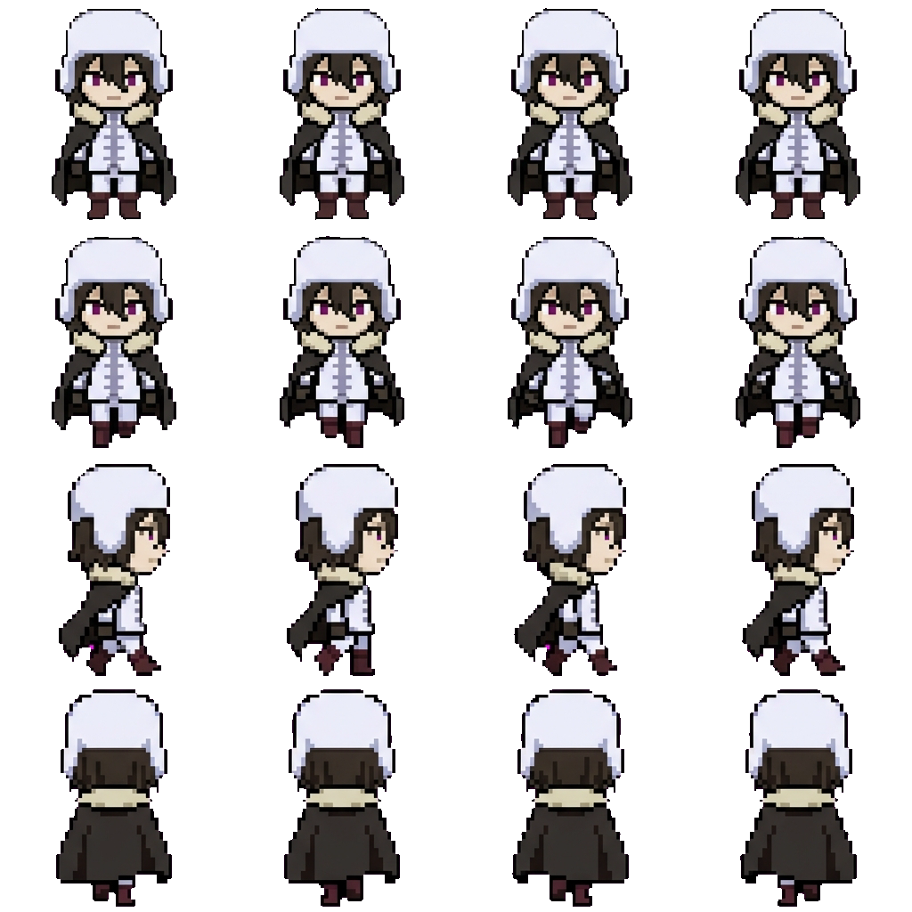 Fyodor movement sprite