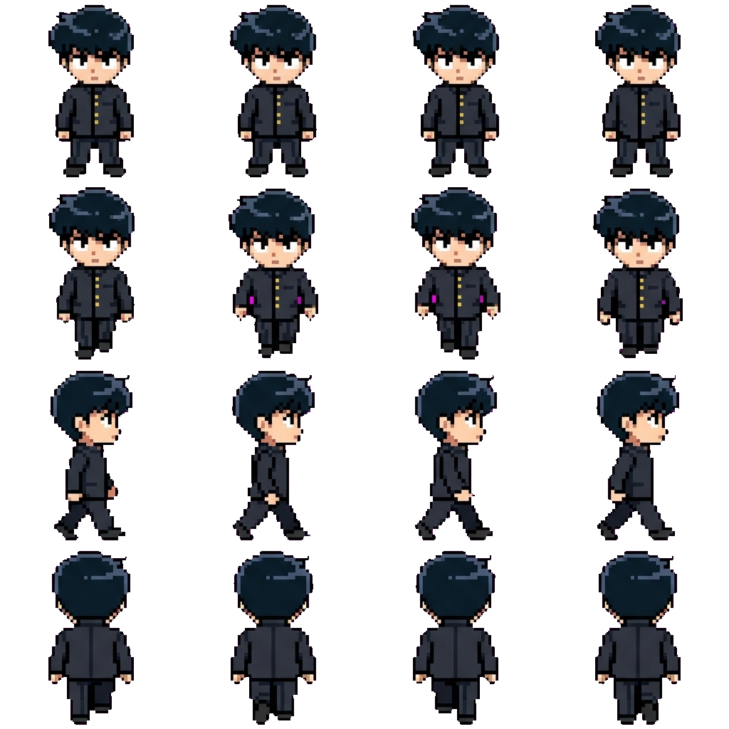 Nakamura-kun♥︎ movement sprite