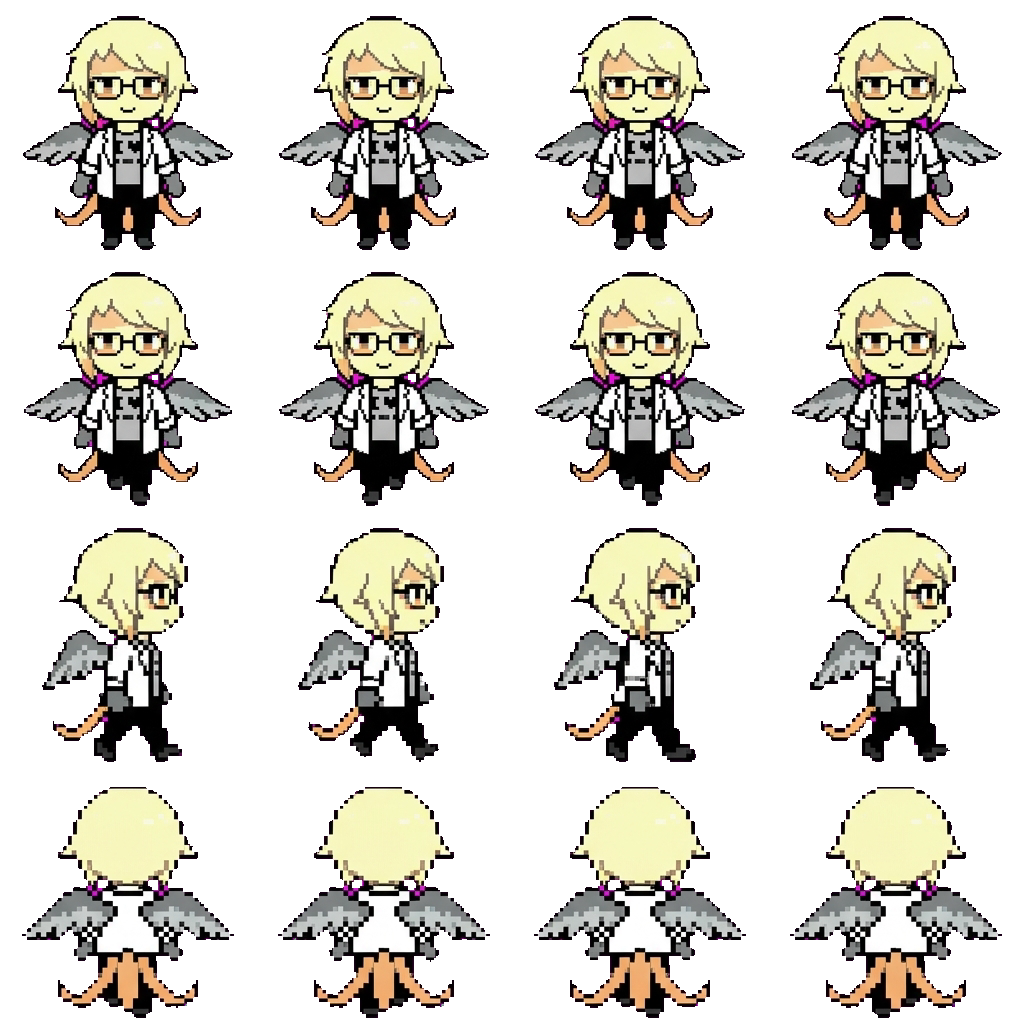 Arcanis valet movement sprite