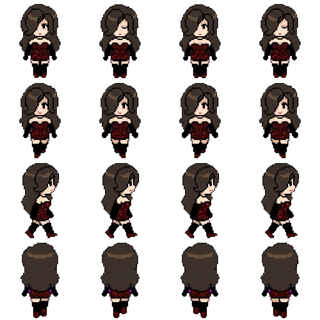 Lilith movement sprite