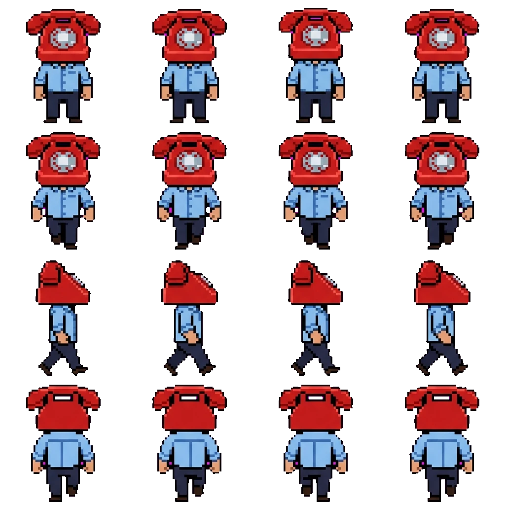 Peter Thomas Kennedy movement sprite