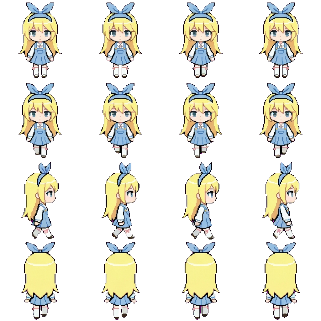 Alice Rosethorn movement sprite