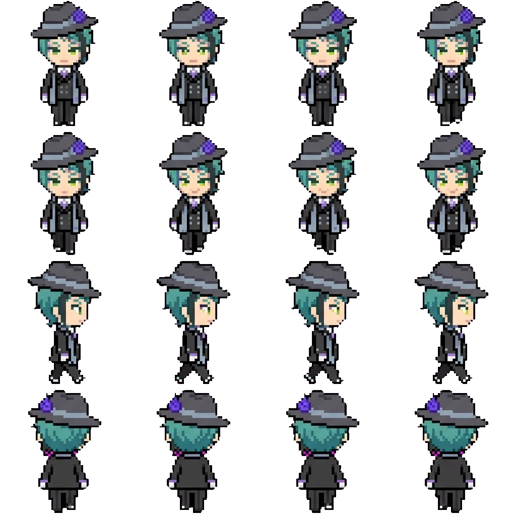 Jade movement sprite