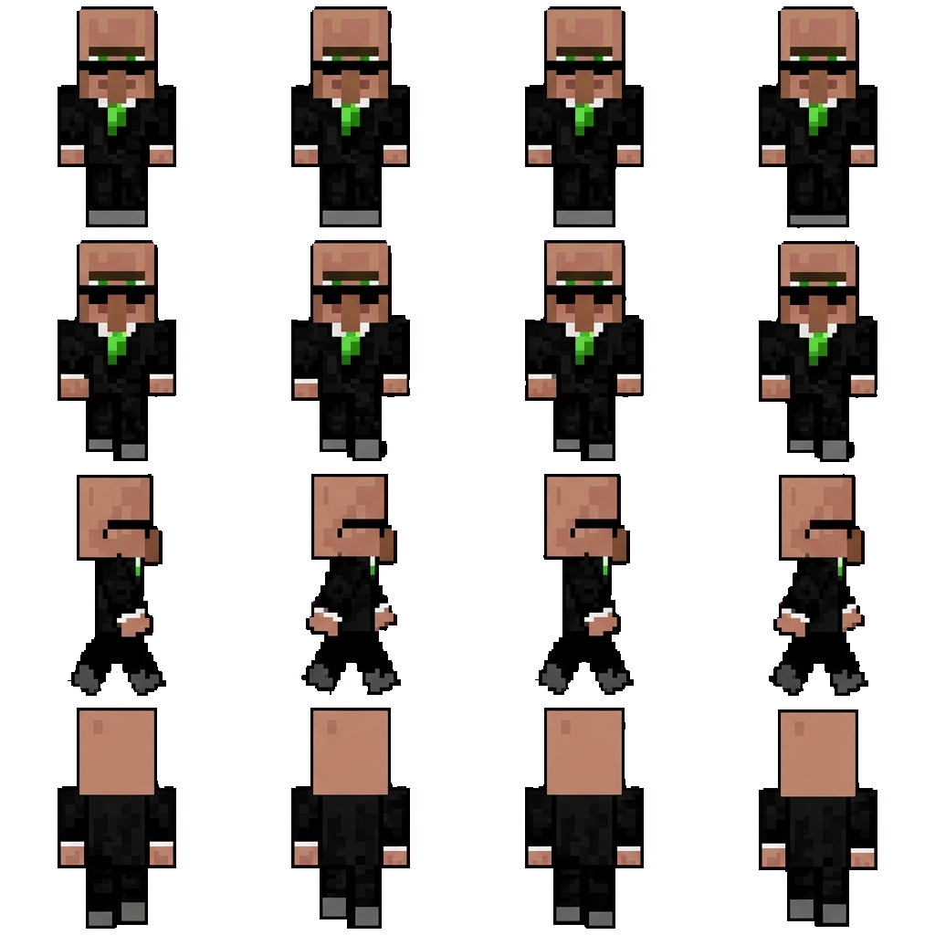 Villager Guard (Bartholomew) movement sprite