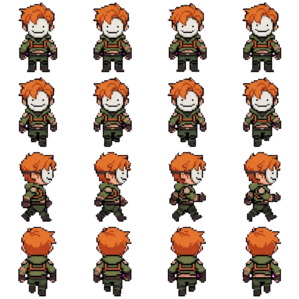 Dream movement sprite