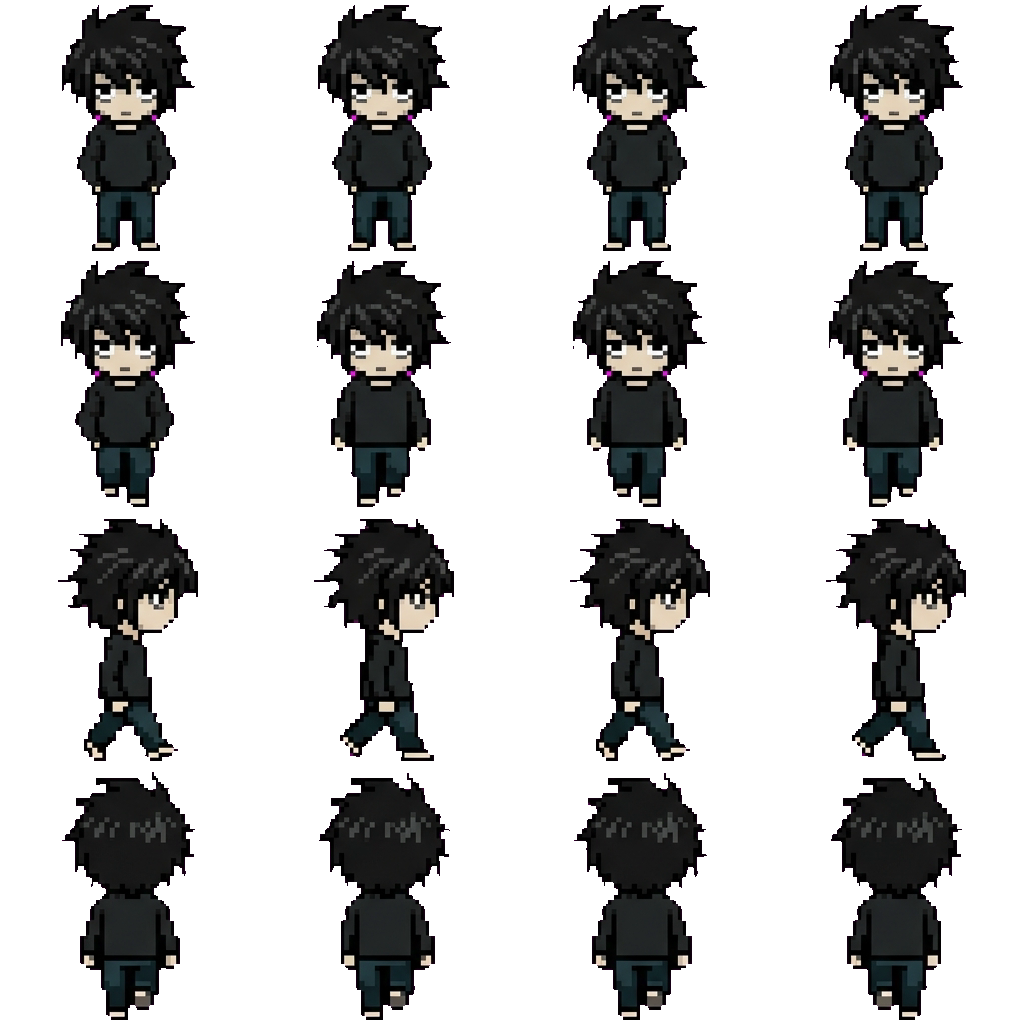 Emu movement sprite