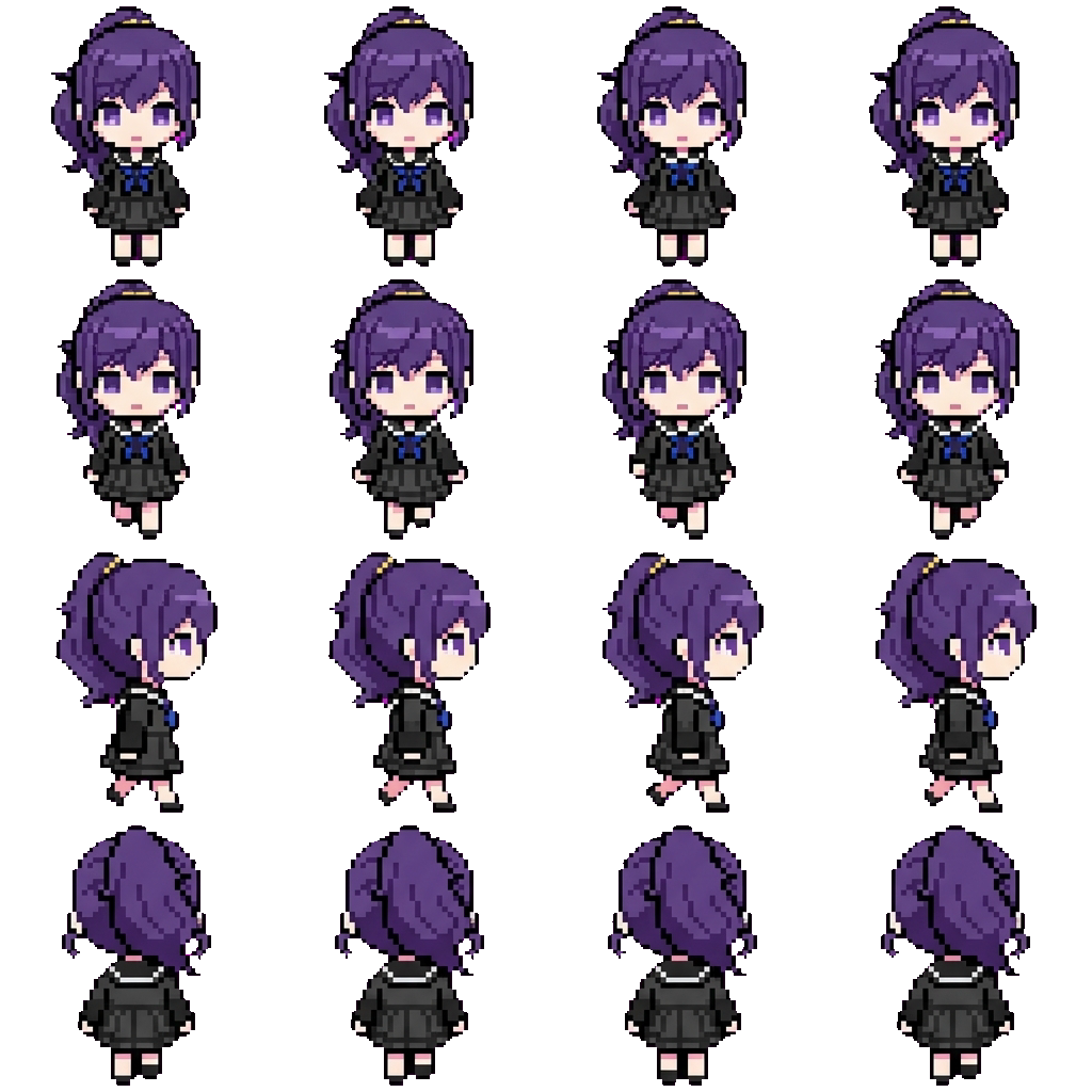 Mafuyu movement sprite