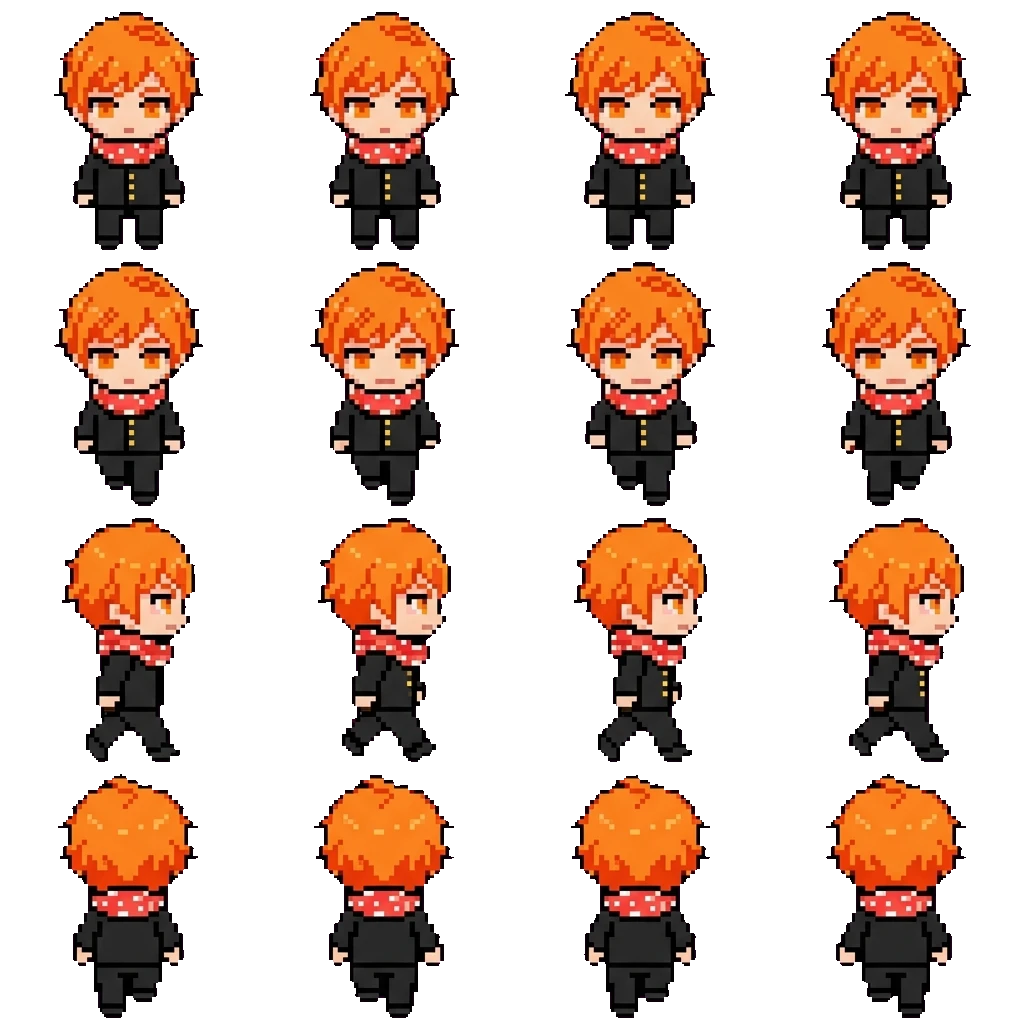 Osano Najimi movement sprite