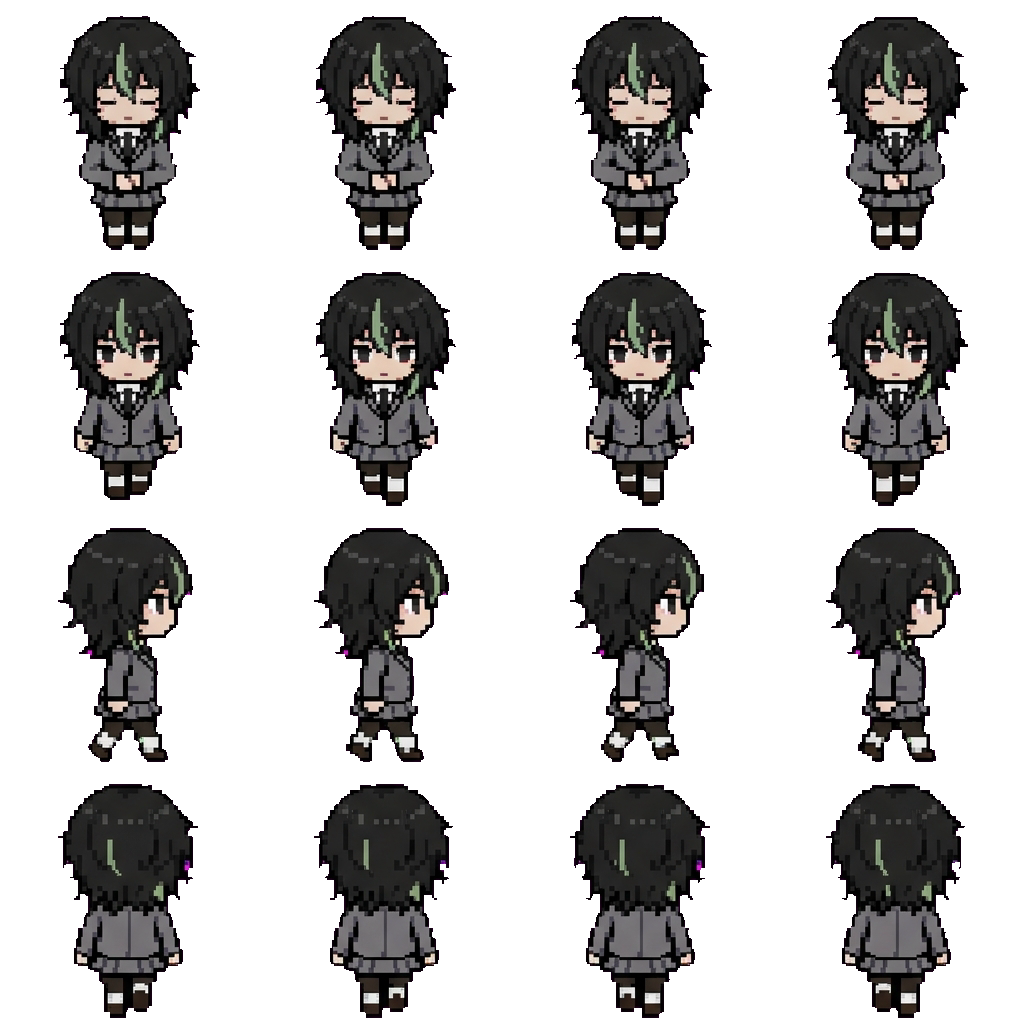 Mei Sumiko movement sprite