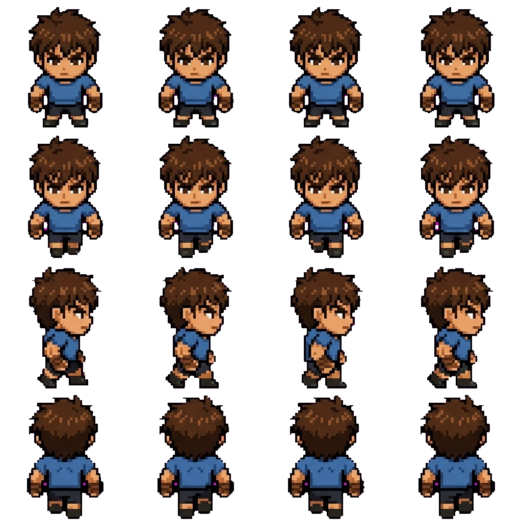 Ryu movement sprite