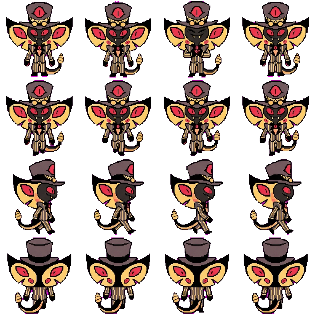 Sir pentious movement sprite