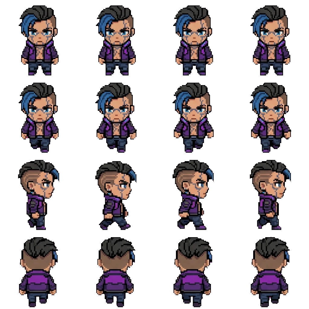 Kael movement sprite