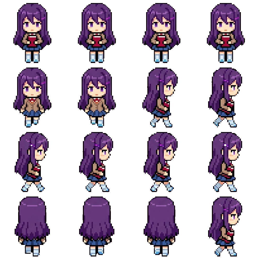 Yuri movement sprite