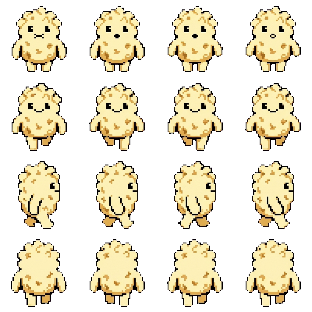 Nayra movement sprite